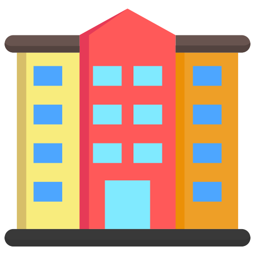 건물 Generic color fill icon