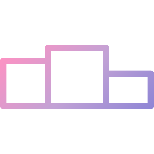 表彰台 Generic gradient outline icon