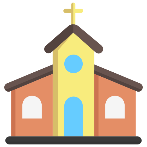 chiesa Generic color fill icona