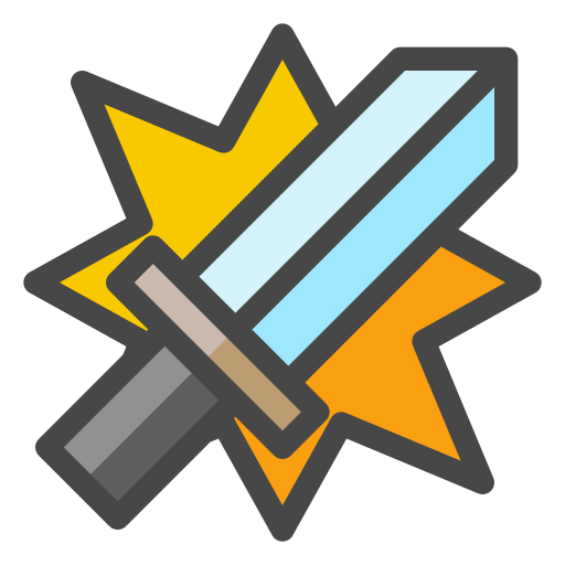 miecz Generic color lineal-color ikona