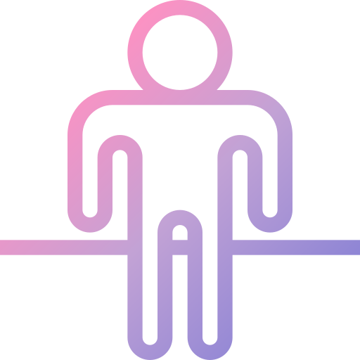 Person Generic gradient outline icon