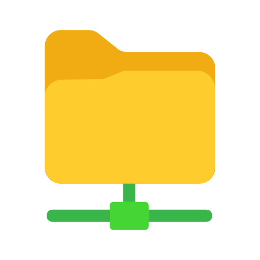 Network Generic color fill icon