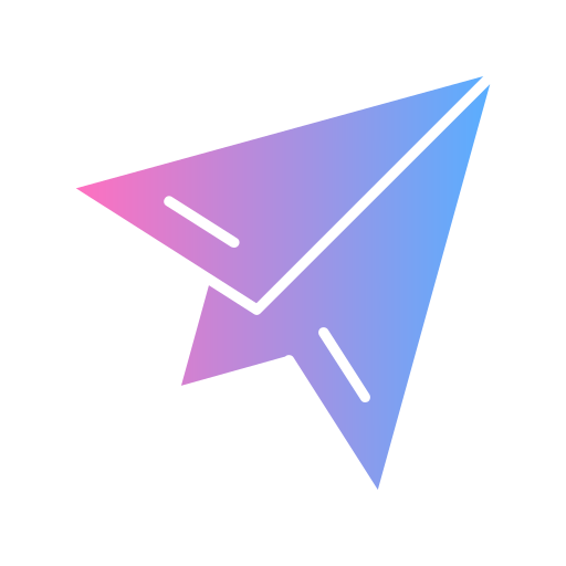 telegram Generic gradient fill icoon