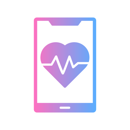 tägliche gesundheits-app Generic gradient fill icon