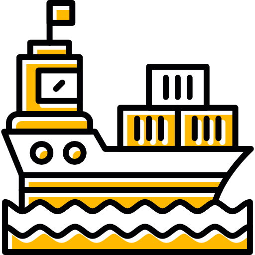 statek Generic color lineal-color ikona
