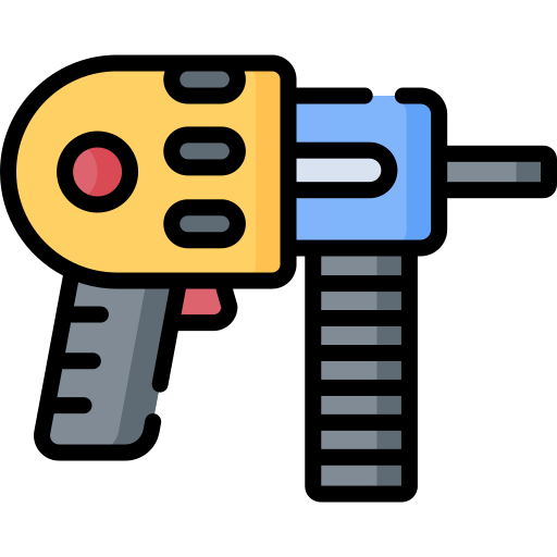 Nail gun Special Lineal color icon