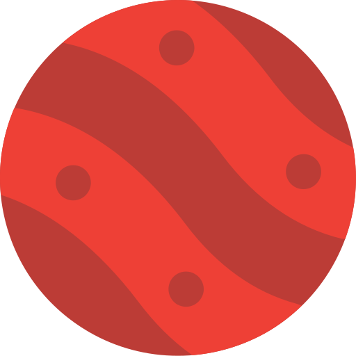 Mars Generic color fill icon