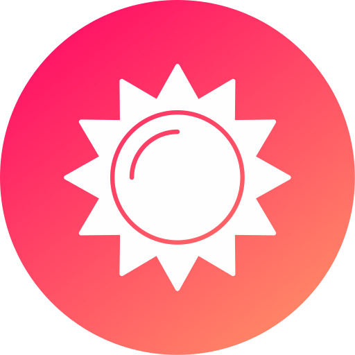 태양 Generic gradient fill icon