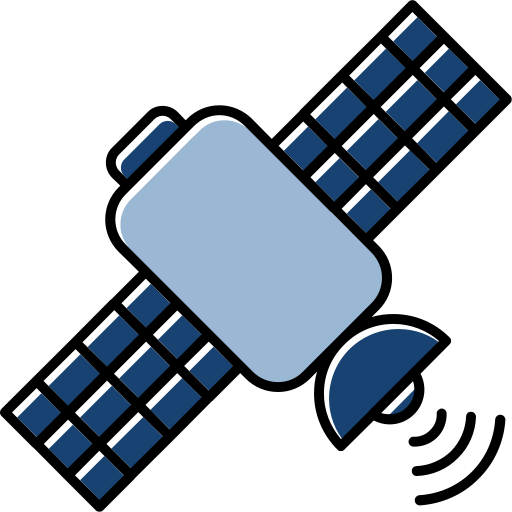 Satellite Generic color lineal-color icon