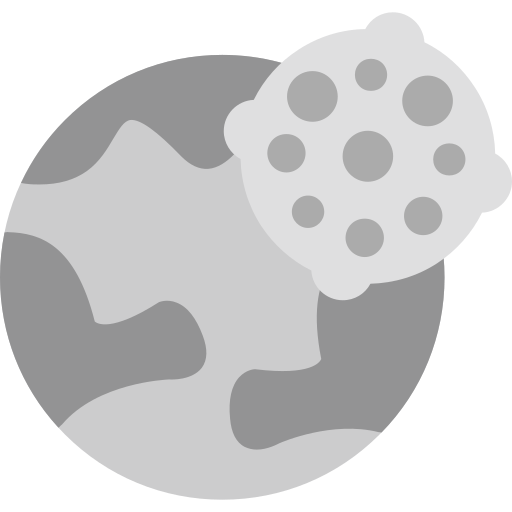asteroide Generic color fill icono