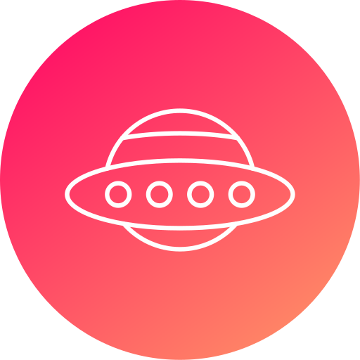 ufo Generic gradient fill icon