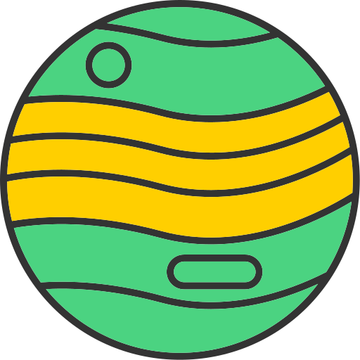 Jupiter Generic color lineal-color icon