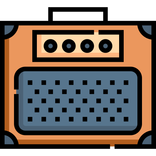 amplificador Detailed Straight Lineal color icono