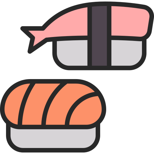 sushi Generic color lineal-color ikona