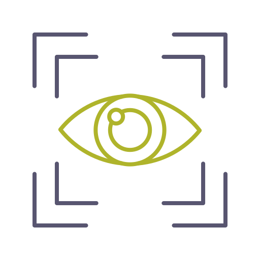 сканирование глаз Generic color outline иконка