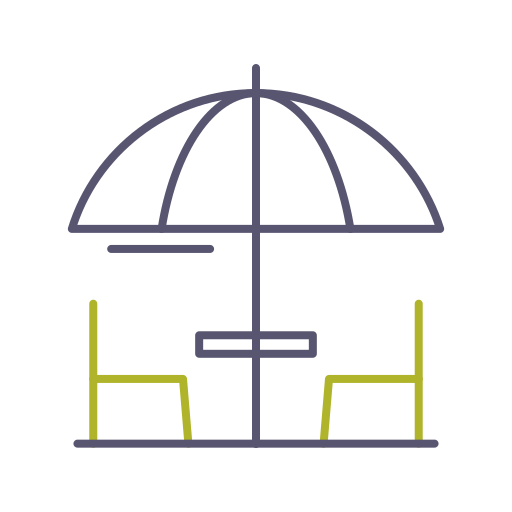 parapluie Generic color outline Icône