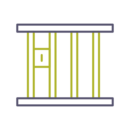 prigione Generic color outline icona