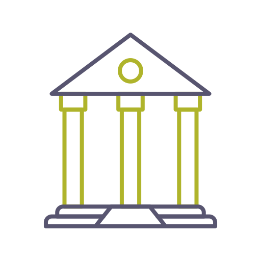 Parthenon Generic color outline icon