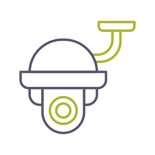Security camera Generic color outline icon