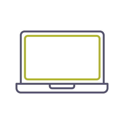 Laptop Generic color outline icon