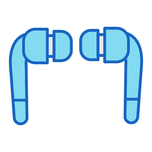 Earbuds Generic color lineal-color icon