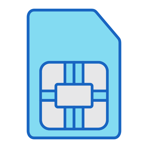 Sim card Generic color lineal-color icon
