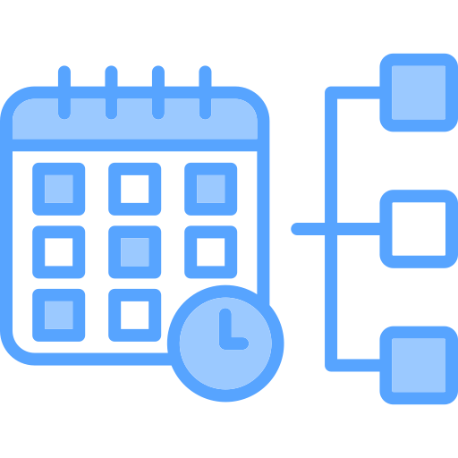 시간표 Generic color lineal-color icon