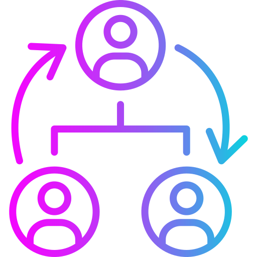 reestructuración Generic gradient outline icono