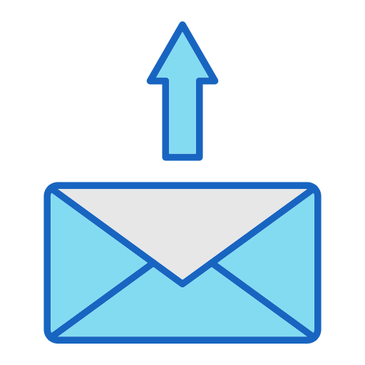 inviare una mail Generic color lineal-color icona