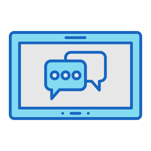 Live chat Generic color lineal-color icon