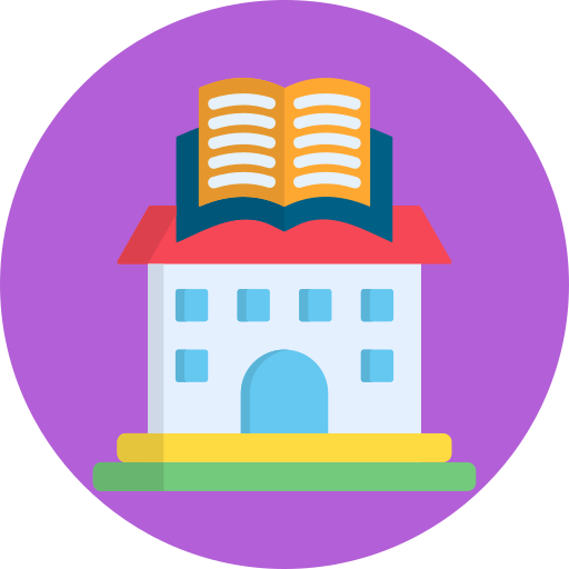 public library Generic color fill icono