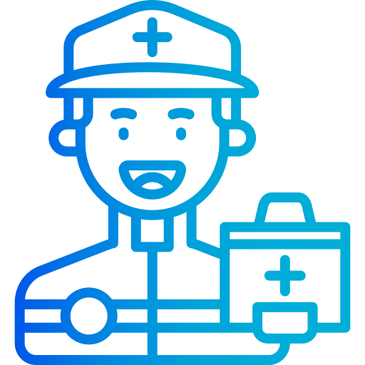 Paramedic Generic gradient outline icon