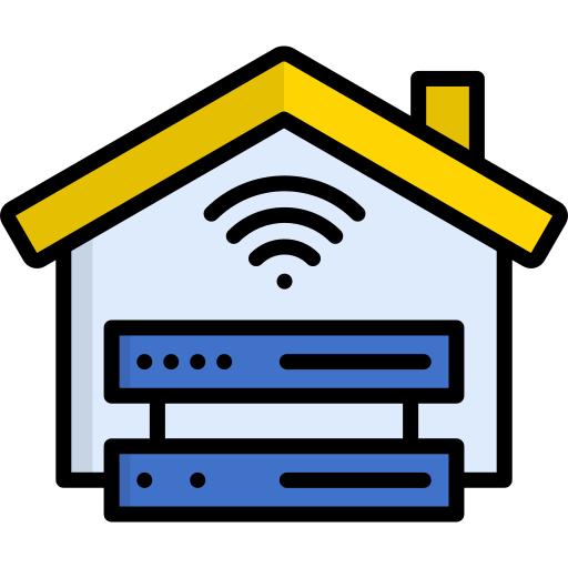 wifi server Generic color lineal-color icon