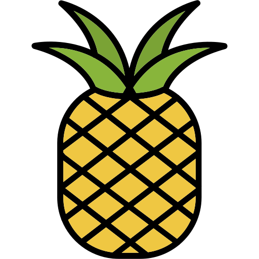 ananas Generic color lineal-color icona