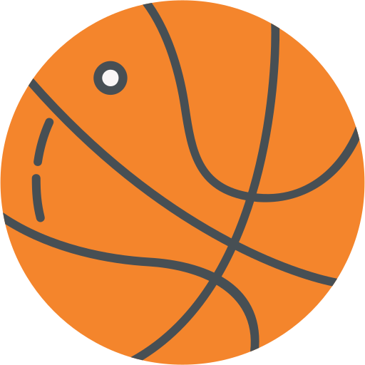 Баскетбол Generic color fill иконка