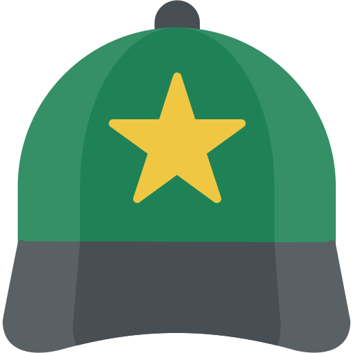 Captain Cap Generic color fill icon