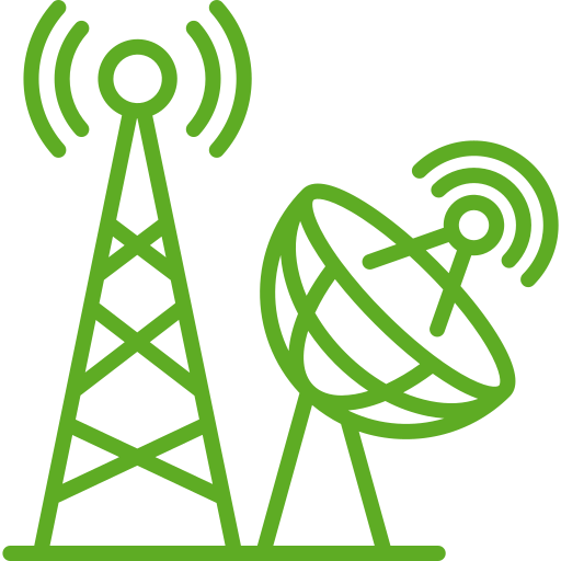telekomunikacja Generic color outline ikona