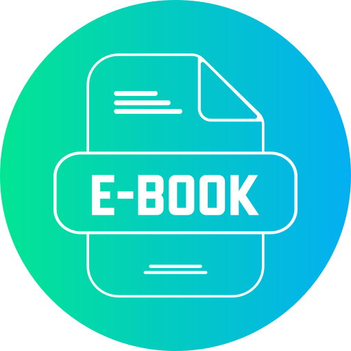 e-book Generic gradient fill icon