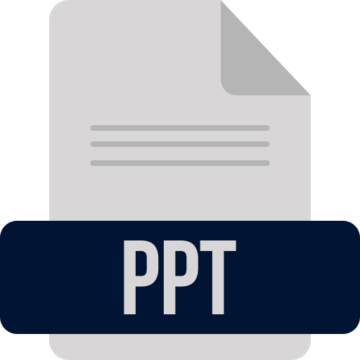 ppt-datei Generic color fill icon