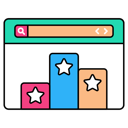 Web rating Generic color lineal-color icon