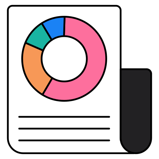 relatório de negócios Generic color lineal-color Ícone