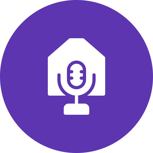 Voice assistant Generic color fill icon