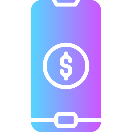 smartphone Generic gradient fill icoon