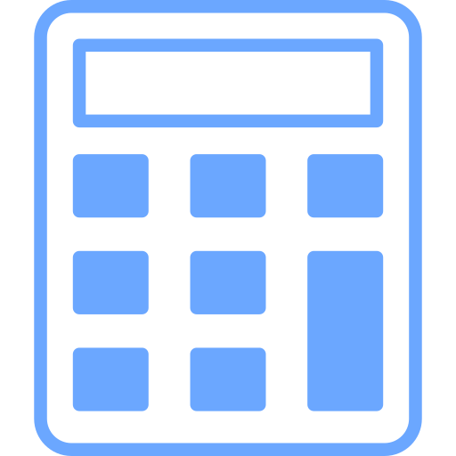 Calculator Generic color fill icon