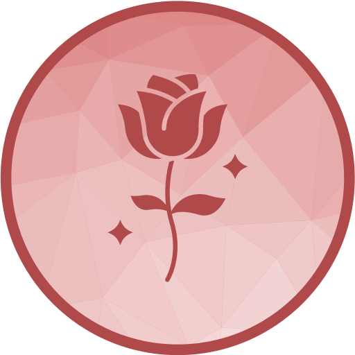 rosa Generic color lineal-color icono
