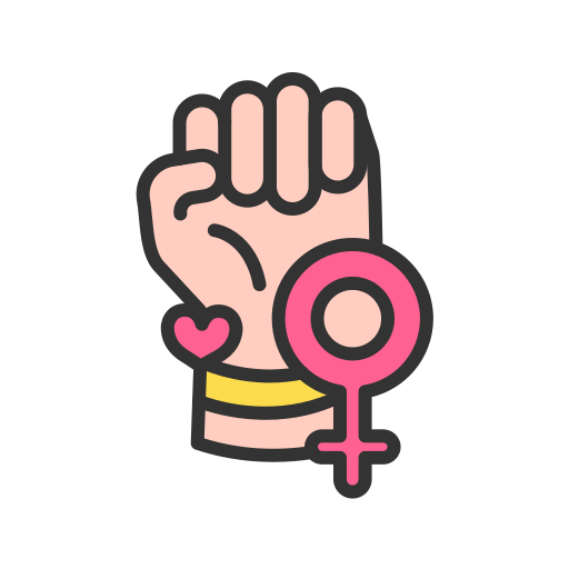 feminismo Generic color lineal-color icono