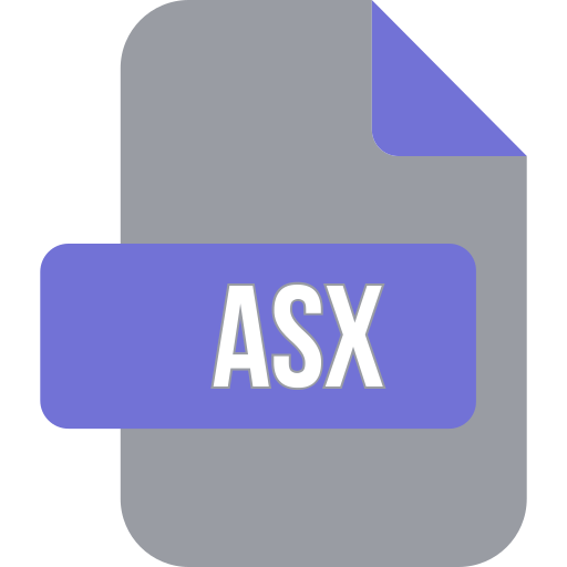 asx-datei Generic color fill icon