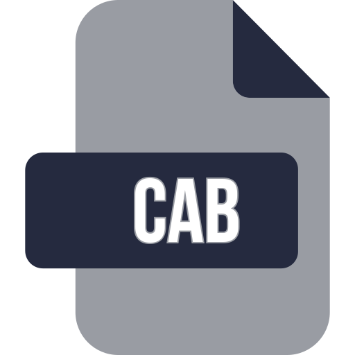 cabファイル Generic color fill icon