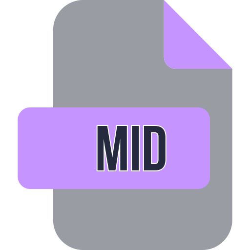 Środkowy plik Generic color fill ikona
