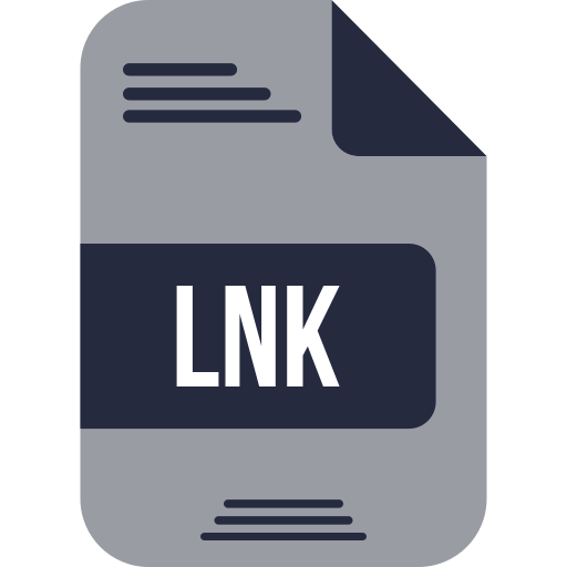 lnk 파일 Generic color fill icon